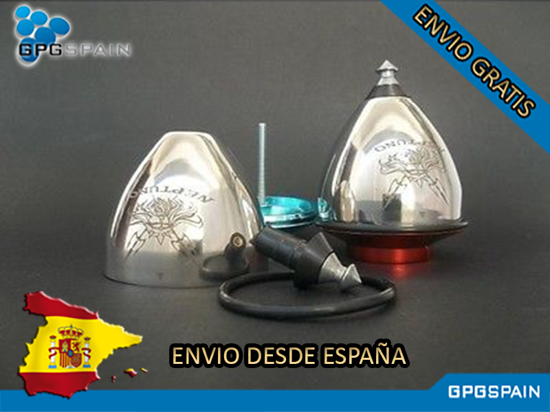 Punta Giratoria Trompo Iron Silver King Turbo Trompo Cometa Iron