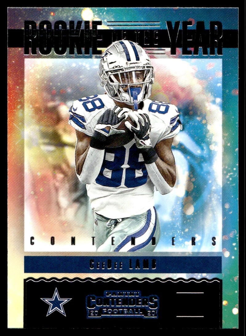 2020 Panini Contenders Rookie of the Year CeeDee Lamb G11 Dallas Cowboys #RY-CDL