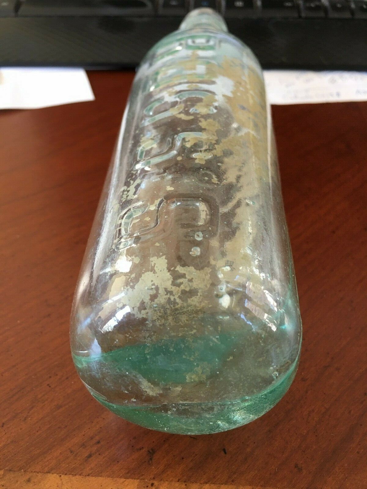 Antique Ross's Belfast bottle from Panama Canal Zone 70's Torpedo eBay