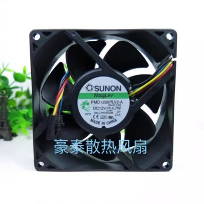 SUNON PMD1209PLV2-A 9032 DC12V 4.7W 4-Wire Silent Cooling Fan | eBay