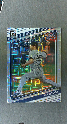 2022 Donruss Dominators Vector #11 Gerrit Cole Yankees
