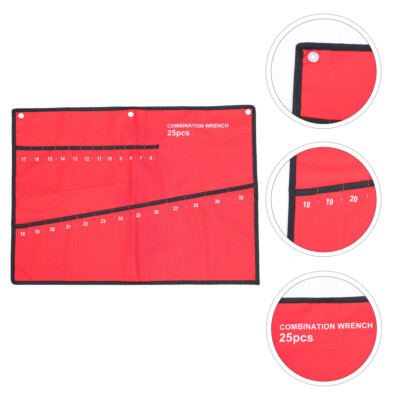 Repair Tool Pouch Rolls Roll Up Bag Organizer Roll Up Canvas