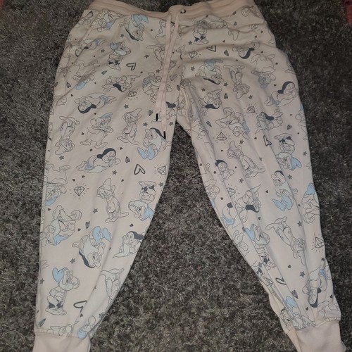 Women's Large Disney Grumpy 7 Dwarfs Knit Pajama Pants 2x 18/20 plus - Picture 2 of 7
