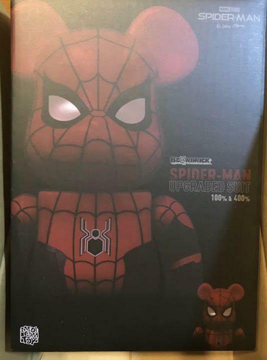 通販大特価】 MEDICOM TOY BE@RBRICK SPIDER-MAN UPGRADED 100% 400%の通販 by モモ's  shop｜メディコムトイならラクマ