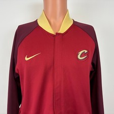 Nike Cleveland Cavaliers City Edition Showtime Jacket Mens Size S NBA Authentic