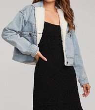 Saltwater Luxe Ezra Jacket In Denim - Size L