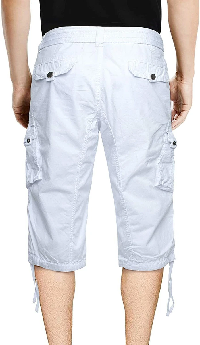 Long inseam cargo shorts clearance