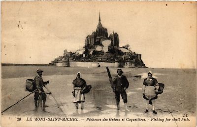 AK Le Mont St-MICHEL - Fischer der Streiks und Coquetieres (633047)