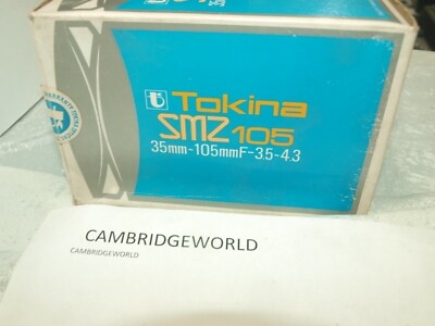 35-105mm F3.5-4.3 TOKINA SMZ fujica X fujifilm zoom lens NEW factory sealed box