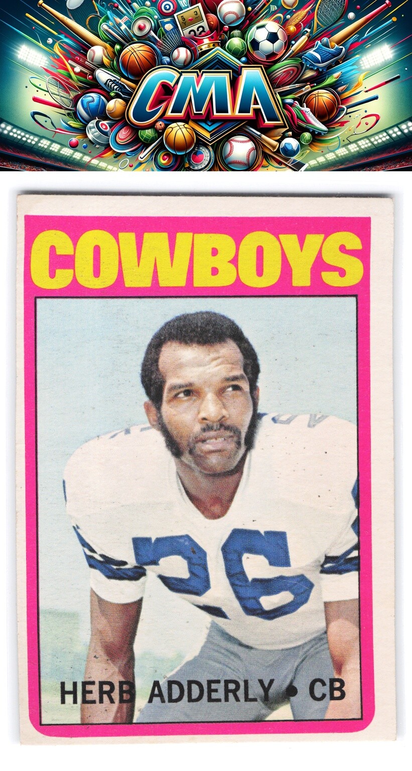 1972 Topps #66 Herb Adderley