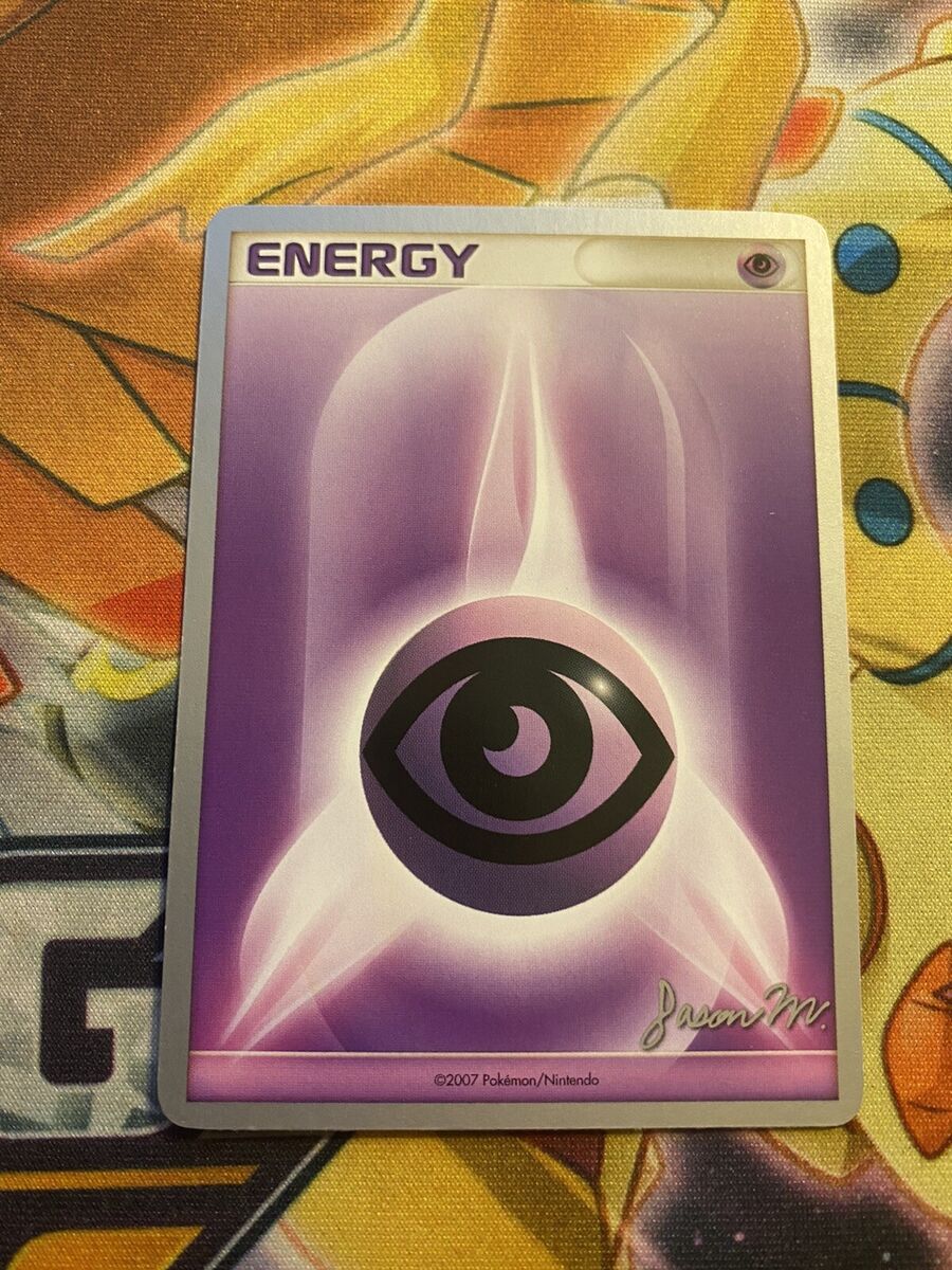 Pokemon Psychic Energy - Diamond Pearl 2007 - 2009 World Pokemon Psychic Energy - Diamond Pearl 2007 - 2009 World
