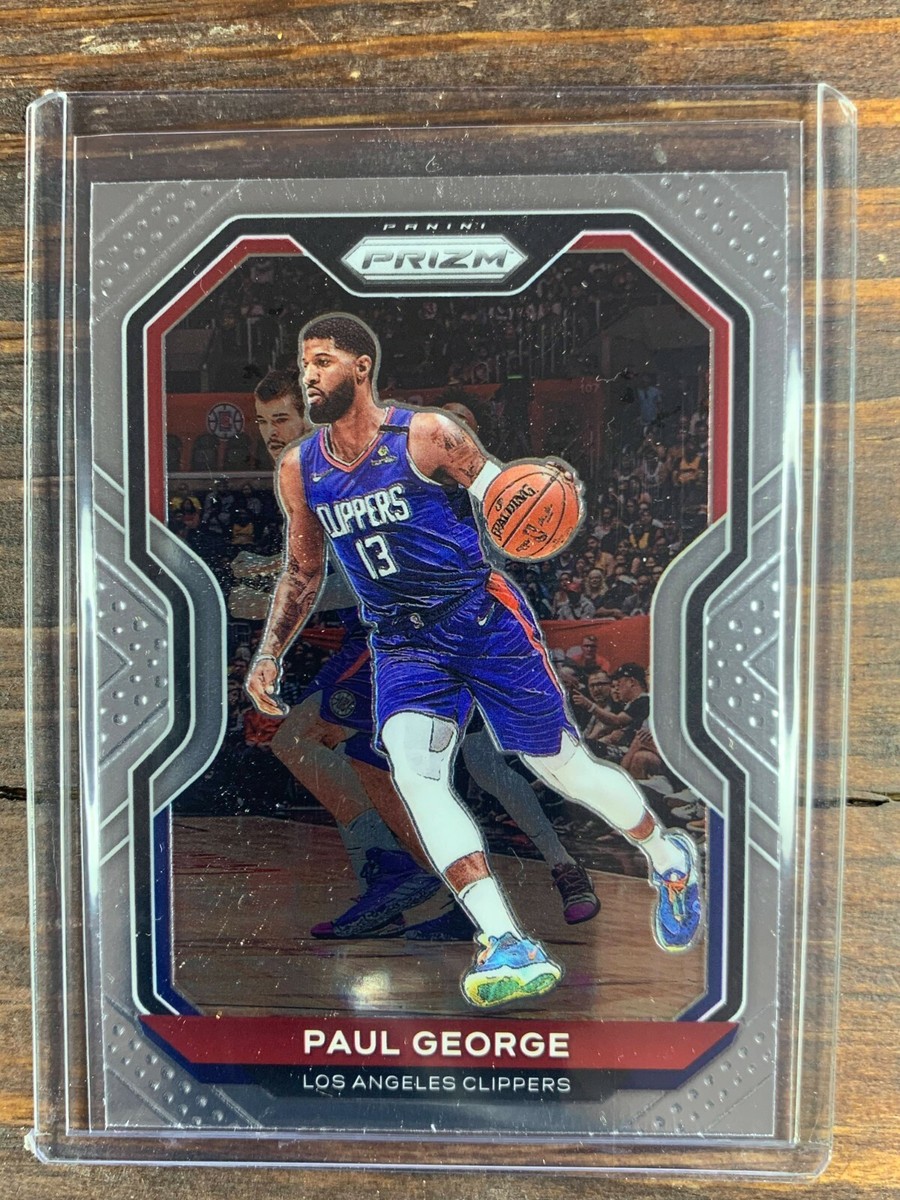 Paul George Basketball Card #14 Panini Prizm Los Angeles Clippers