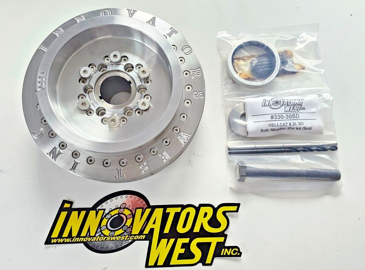 IW 9 crank balancer with SD hub / crank pin kit for supercharged