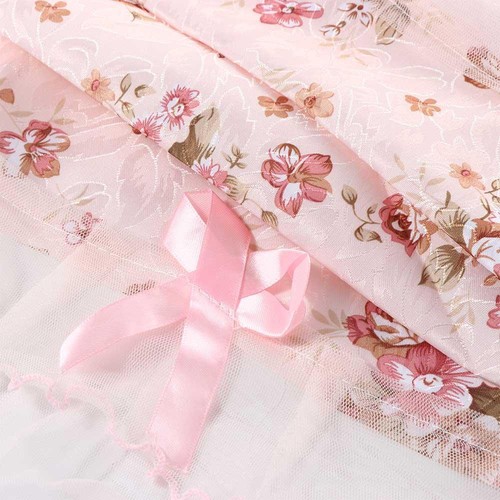 Cabinet Lace Table Cloths Rectangular Table Cover Pink Flower Decoration - Picture 6 of 7