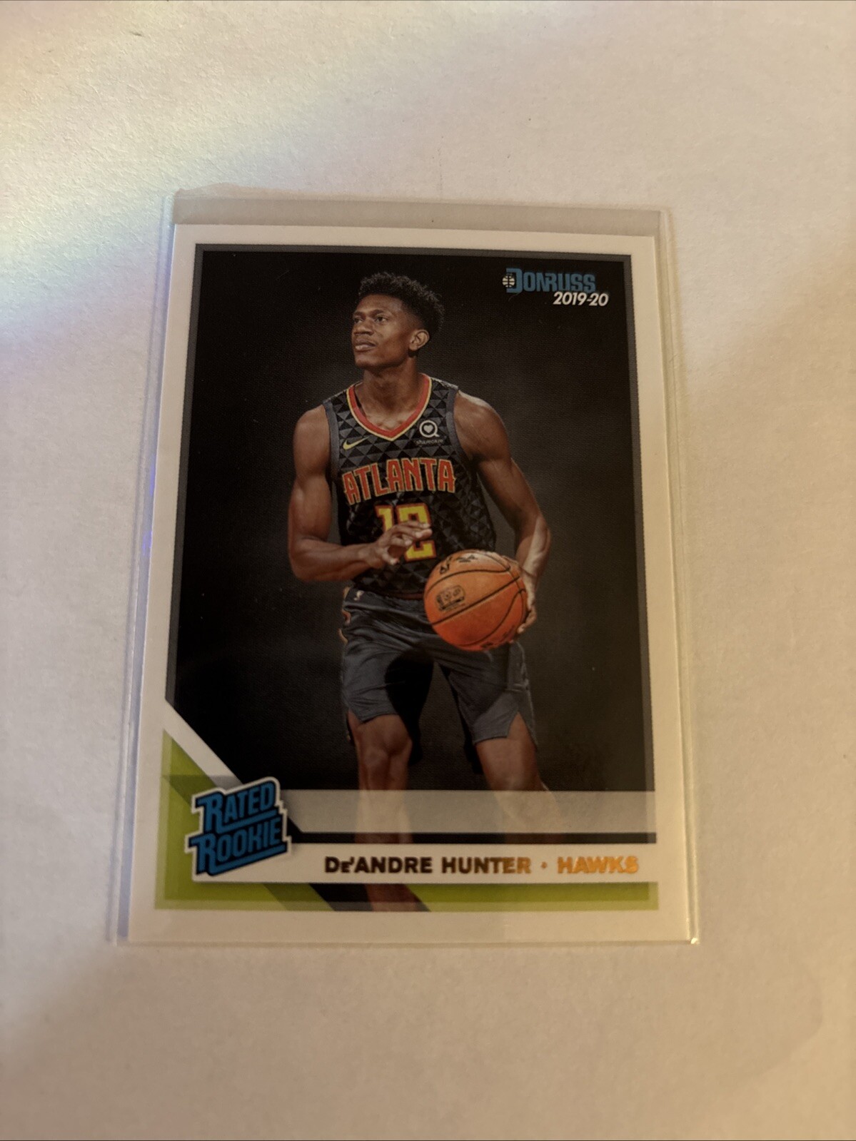 2019-20 Panini Donruss - Rated Rookie #204 De'Andre Hunter (RC)