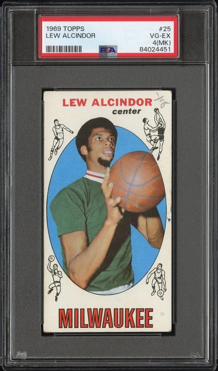 Kareem Abdul-Jabbar Professional Sports Authenticator (PSA