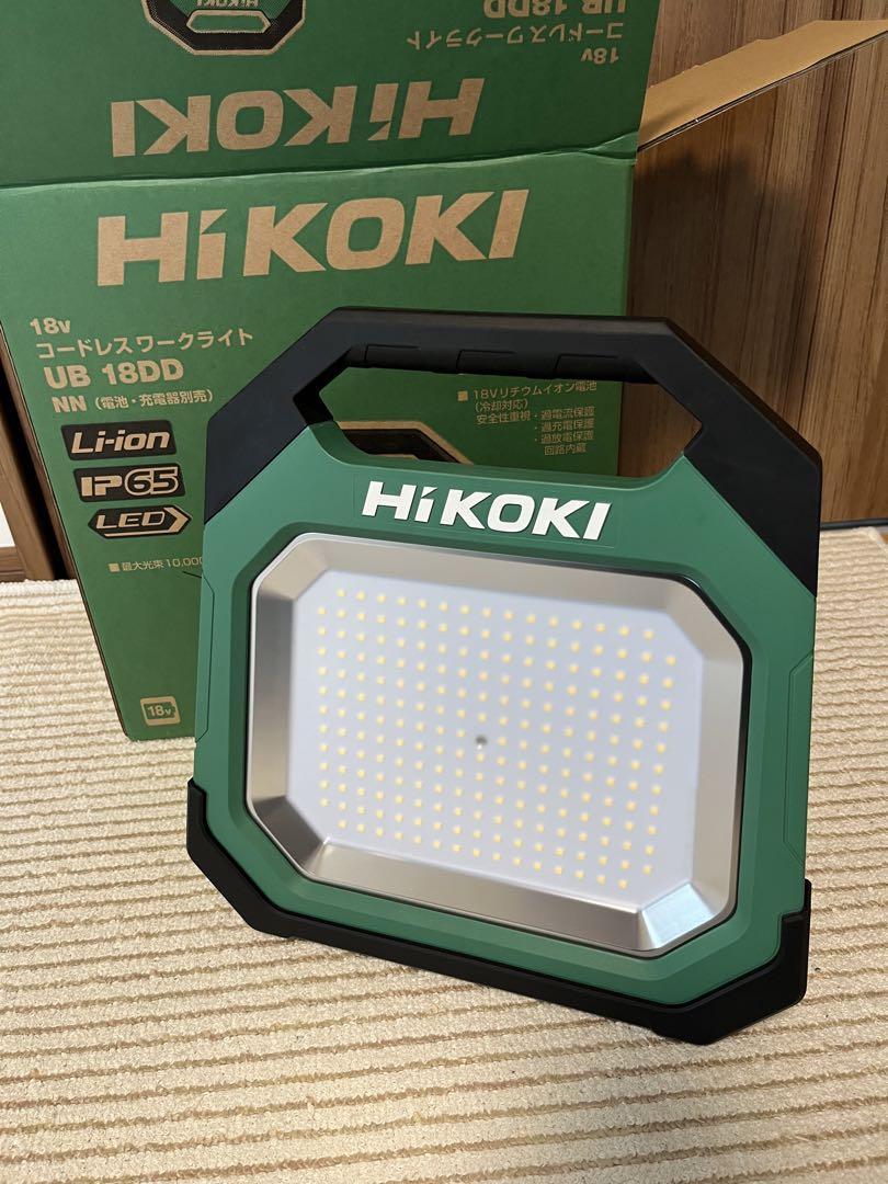 HIKOKI LED作業灯 UB 18DD 18V コードレスワークライト UB18DB / UB18DC / UB18DD - HiKOKI