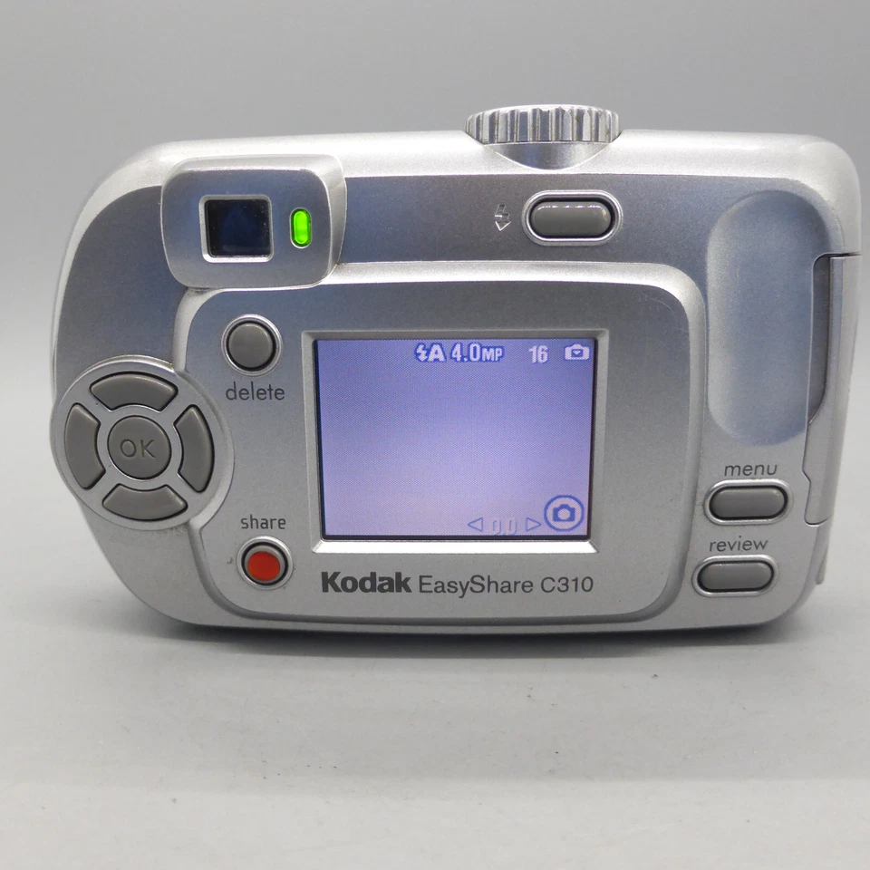 Kodak Digital Camera EasyShare C310 4.0MP Silver Tested - Image 4 of 4
