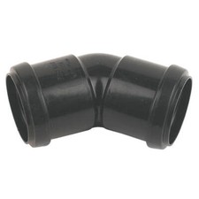 FloPlast Push Fit 135° Bend - Black & White plus 32mm & 40mm 