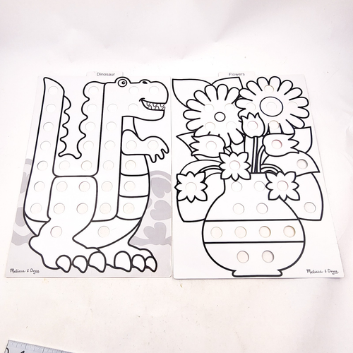 Melissa & Doug Sort and Snap Color Match Reversible Picture cards Replacement - Picture 6 of 13