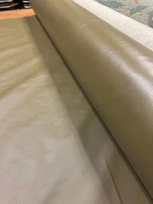 18 oz. OD Olive Drab Green Vinyl Coated Polyester Fabric by the Yard / 61" Wide