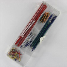 140pcs Solderless Breadboard Jumper Cable Wire Kit Box DIY For Arduino Z3