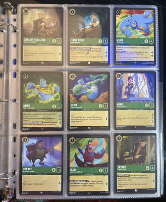 Disney Lorcana Full Set (NON FOIL) # 1-204 Includes All