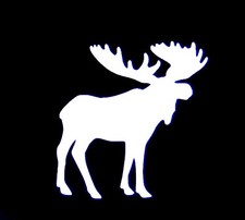 Moose Vinyl Decal