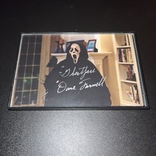 Dane Farwell Signed Ghostface Framed Photo 4x6 Scream Autograph