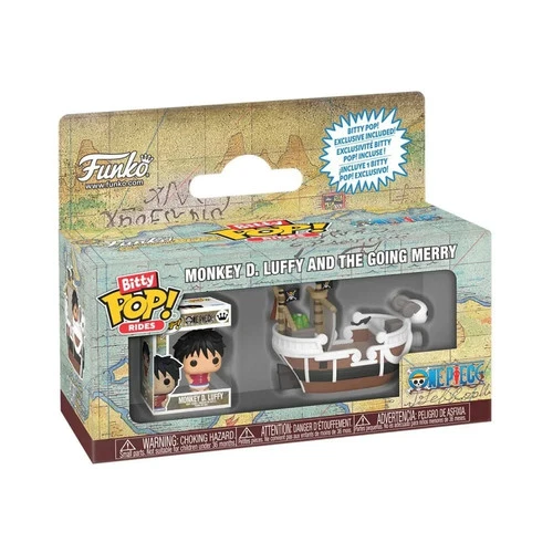 *IN HAND* Funko Pop! Bitty Rides! ONE PIECE Monkey D. Luffy And The Going Merry