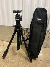Original Velbon VS-443D camera tripod with pan/tilt head  Velbon carrying case