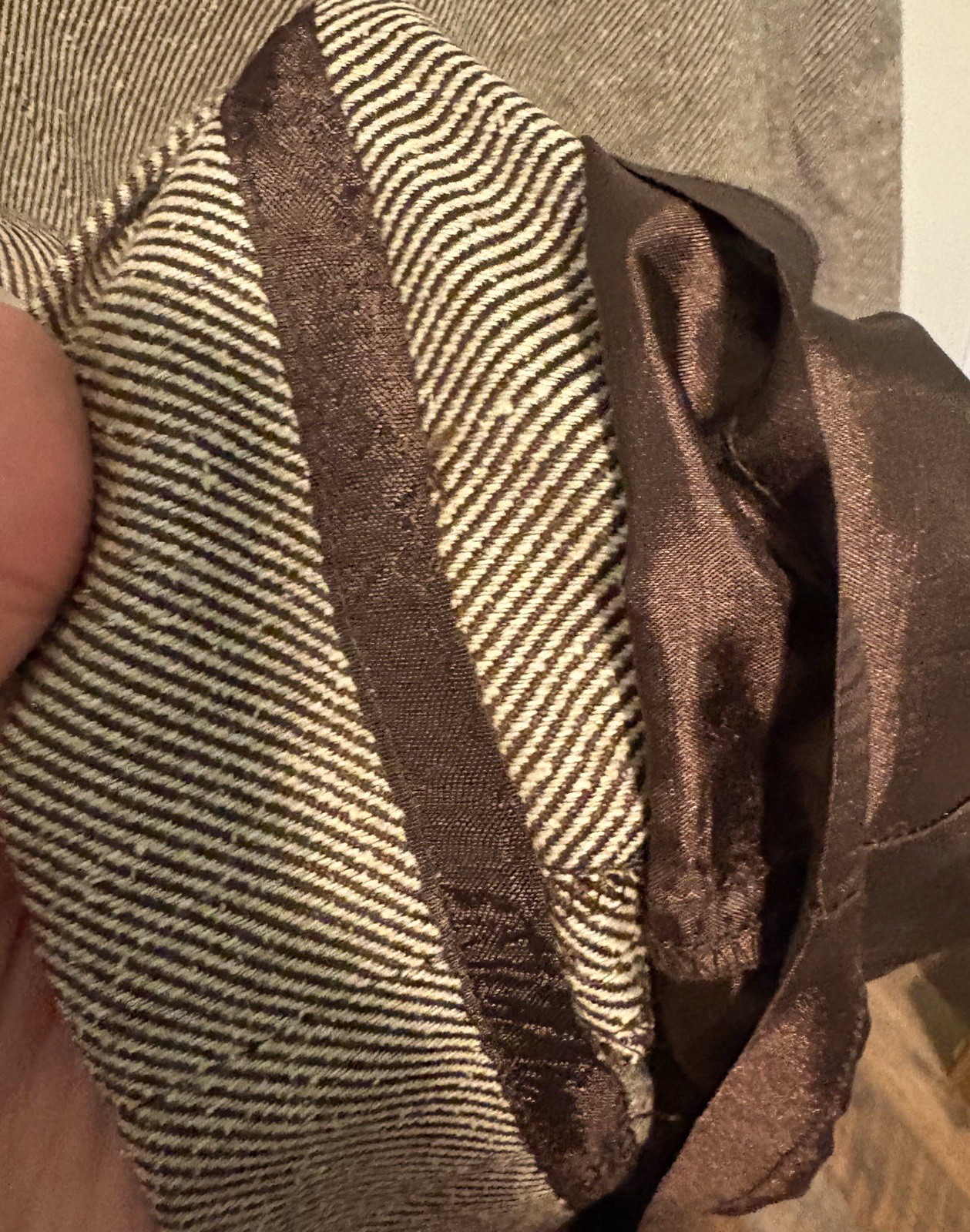 Pendleton Petite 4P Brown Herringbone Sleeveless … - image 4