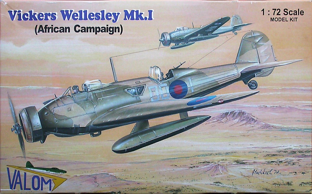 Valom 72090  1:72nd scale Vickers Wellesley Mk.I (African Campaign)