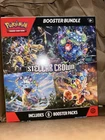 POKEMON TCG STELLAR CROWN BOOSTER BUNDLE 6 BOOSTER PACKS NEW FACTORY SEALED