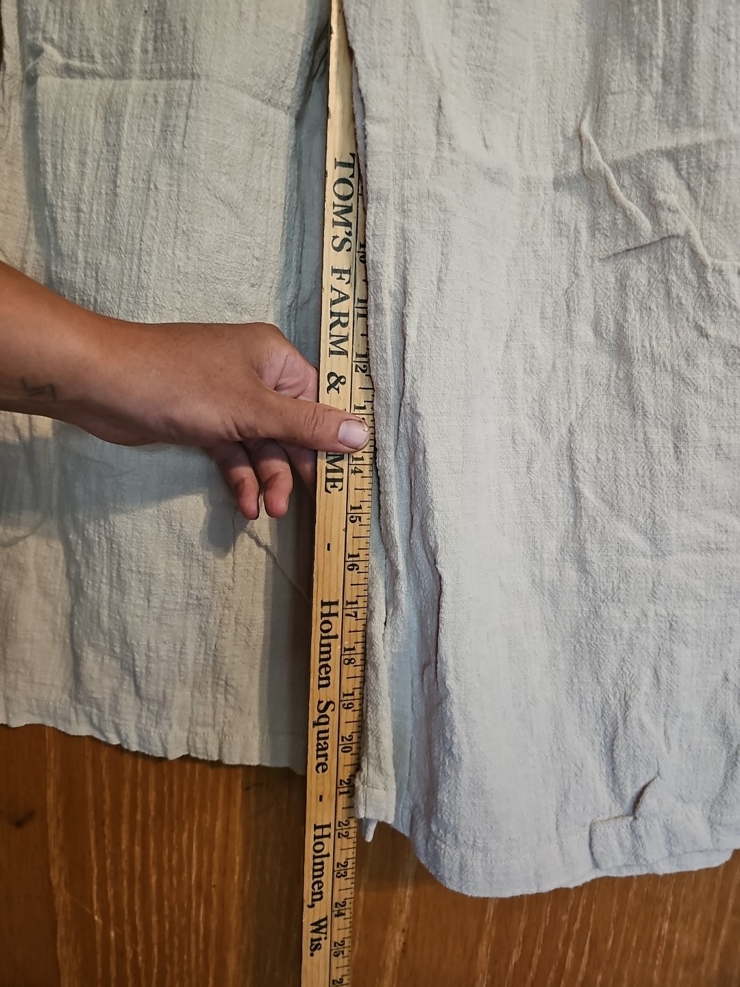 Womens Rewash Wide Leg Palazzo Pants Medium 100% Cotton Smocked Waist Casual