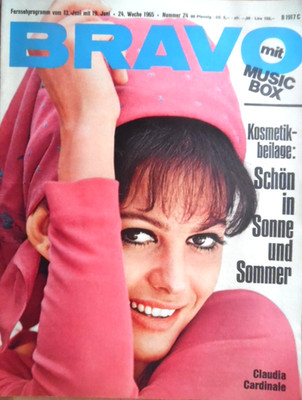BRAVO 24- 1965 Claudia Cardinale Mick Jagger Winnetou Fuller Beatles H. Leipnitz