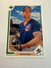 1991 Upper Deck - Star Rookie Charles Nagy #19