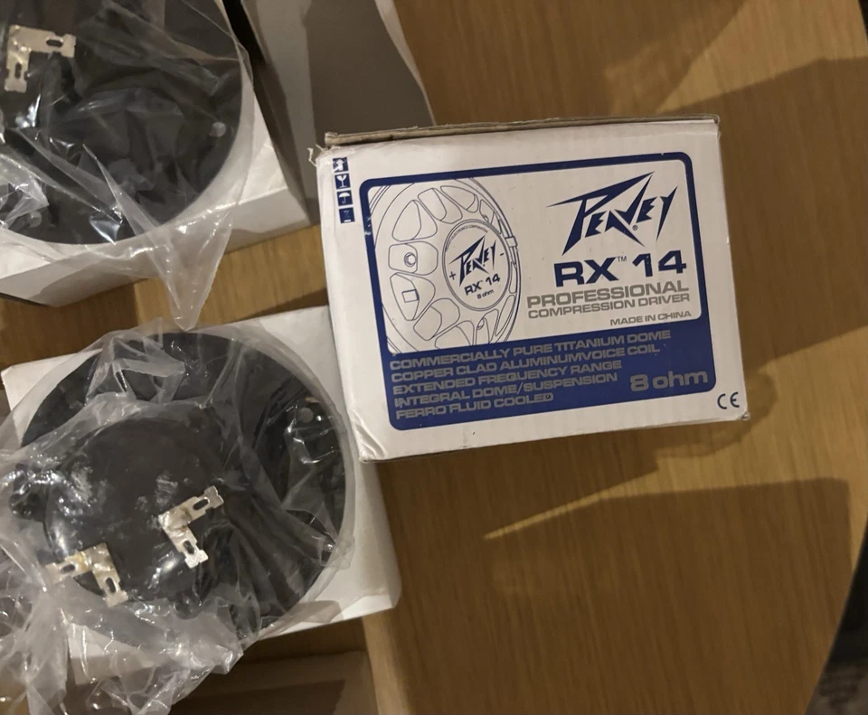 Lote de piezas de reparación de altavoces NOS - Kit de repuesto de diafragma Peavey, controlador EAW, Foto 4 de 4