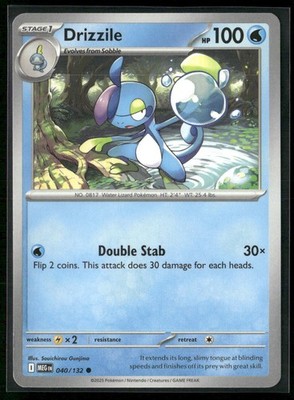Drizzile ME01: Mega Evolution 040/132 Normal NM