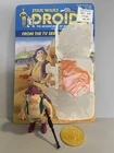 Vintage Kenner Star Wars Droids Uncle Gundy Figure with Coin, Rifle + Cardback