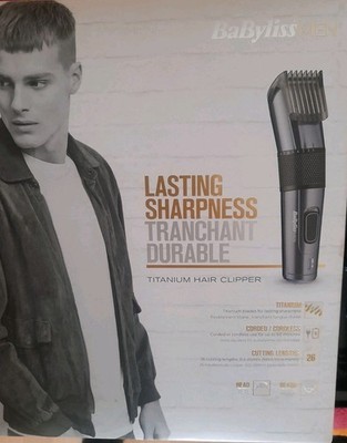 Babyliss Haar und Bartschneidemaschine mit Zubehör 