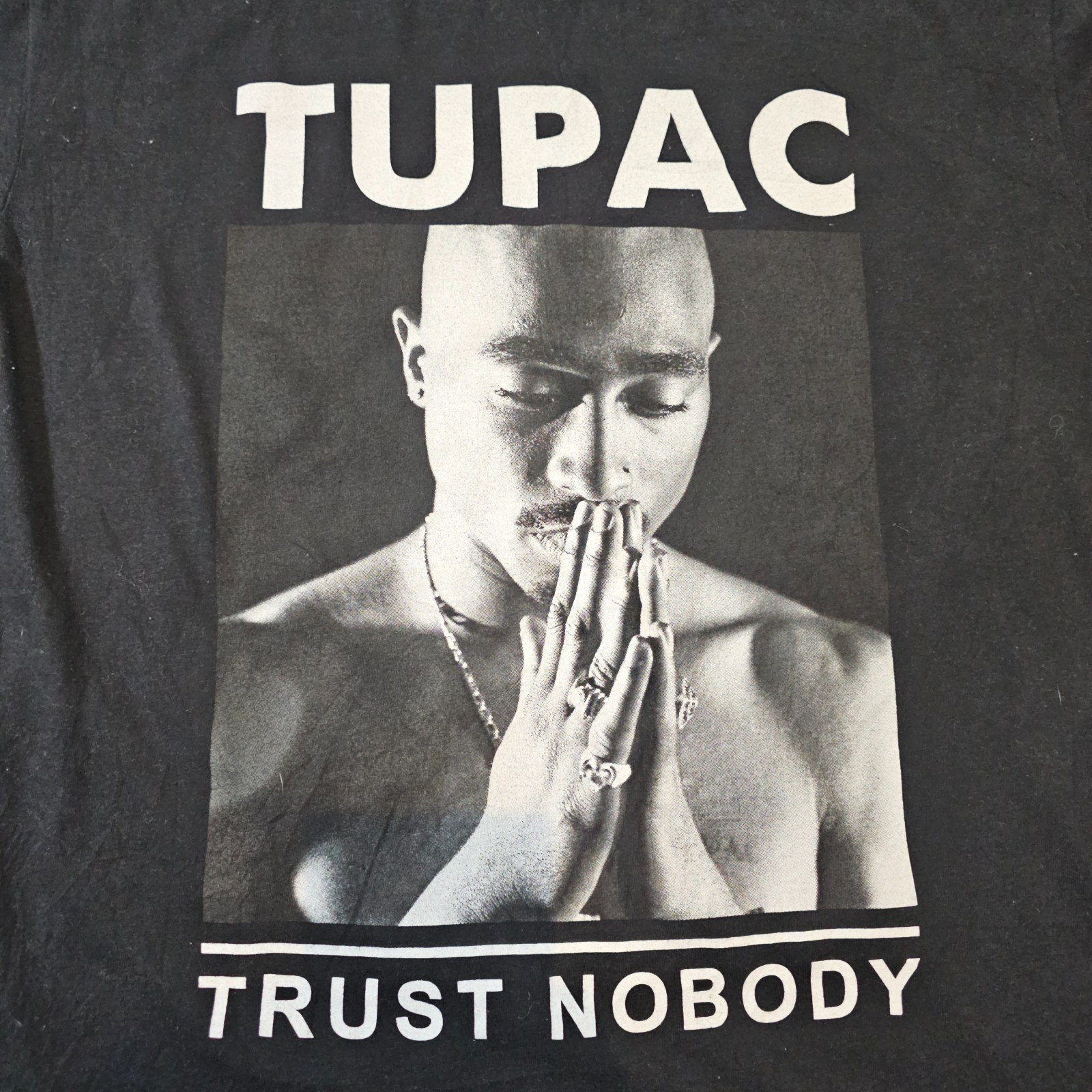 Tupac Trust Nobody T-Shirt - Large - Tee - Official Merchandise image 2