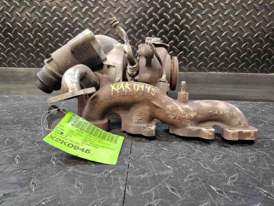 Coletor de escape 10-13 AUDI A3 2.0L turbo VIN J-5º dígito ENG ID CBEA dsl - Imagem 2 de 4