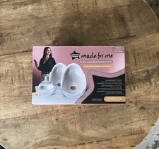Tommee Tippee Made for Me In-Bra Wearable Electric Double Breast Pump NEW
