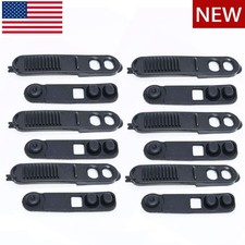 6Pcs PTT Unit Cover and Rubber Button For Motorola CP200 EP450 CP040 CP140 Radio