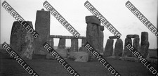 3x Duże stare negatywy. Stonehenge, Wiltshire w 1927 roku... #7,26
