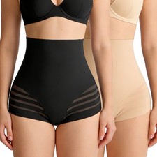 Women High Waist Trainer Tummy Control Shapewear Panty Fajas Body Shaper Girdles