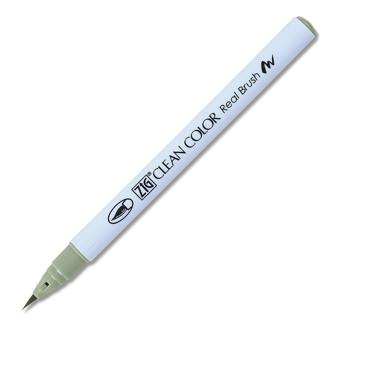 Zig Clean Color Real Brush Marker, Pale Down Gray,Art Pens &