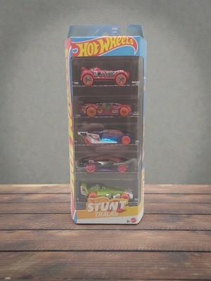 Hot Wheels HW Stunt Tracks 5er Cars JBJ83 Exotique Beam Trac Lindster  2021