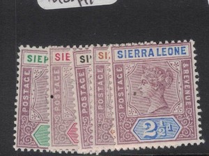 Sierra Leone SG 41-5 MOG (2hio)